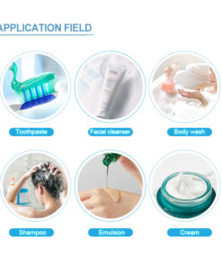 Sodium CMC (Carboxymethyl Cellulose) as thickener and anti-redeposition agent in laundry detergents and dishwashing liquids