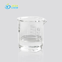 Pure Ethylhexylglycerin clear viscous liquid close-up, cosmetic grade ingredient
