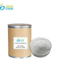 Hydroxyacetophenone (CAS 99-93-4) in industrial packaging with white crystalline powder