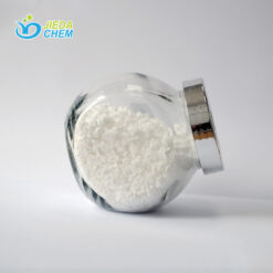 The white powder Sodium lauroyl glutamate in a small jar