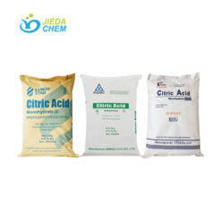 Jieda Supplied Citric Acid - Three different brands of food/cosmetic grade citric acid