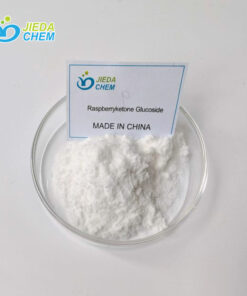 White powder Raspberryketone Glucoside marked with its name