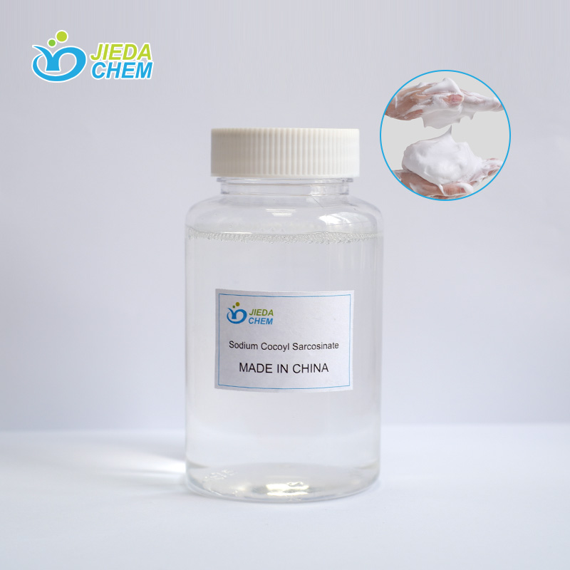 Jieda Chem Cosmetic-Grade Sodium Cocoyl Sarcosinate Liquid - Mild Surfactant for Shampoo & Body Wash