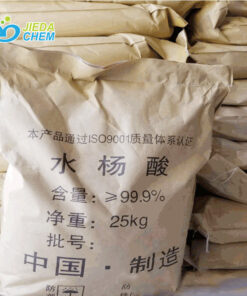 25kg bagged salicylic acid, front display