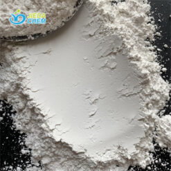 Spread out white powder calcium carbonate