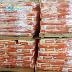 The arginine piled up in pallets