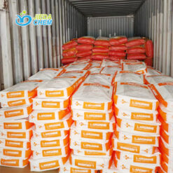 Arginine loaded into the container