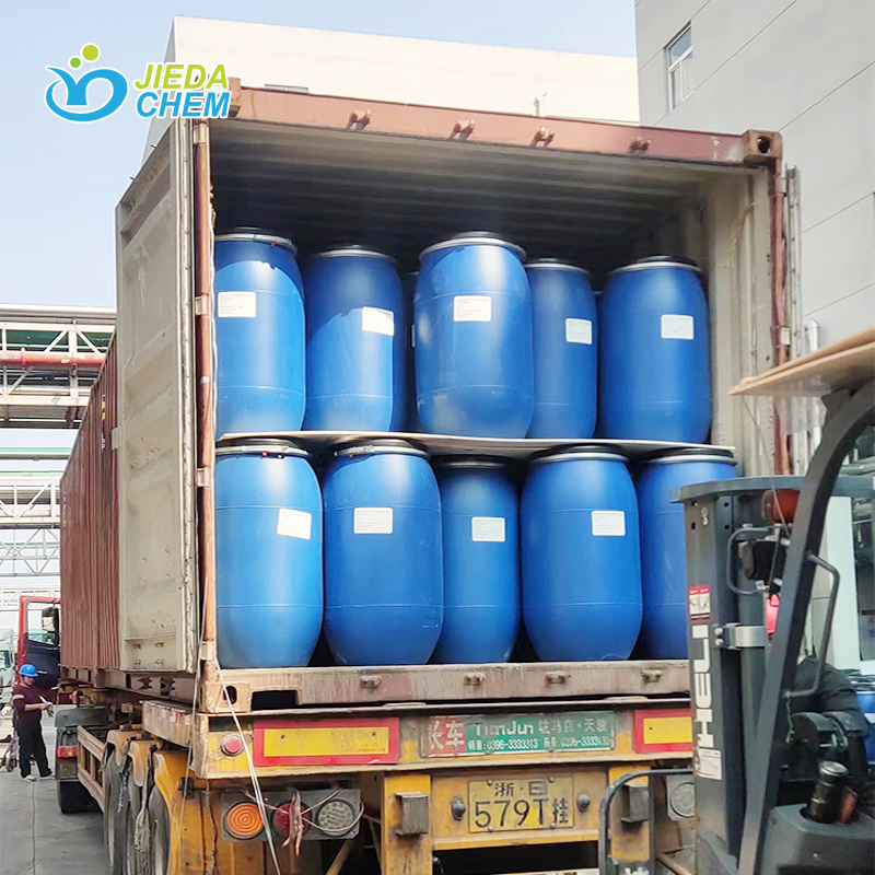 24ft container loaded with Caprylyl Glycol IBC totes for international export