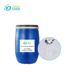200kg blue drum Cetyl PEG/PPG-10/1 Dimethicone, with colorless liquid Cetyl PEG/PPG-10/1 Dimethicone beside it