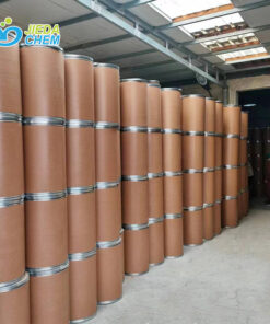 40kg neutral drums of Cetearyl Glucoside/Sorbitan Olivate stored in the warehouse