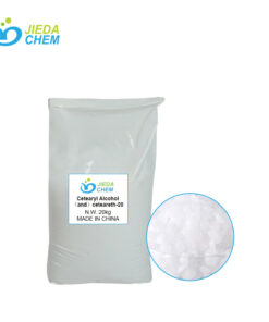 20kg White bagged Cetearyl Alcohol (And) Ceteareth-20, next to White partices Cetearyl Alcohol (And) Ceteareth-20